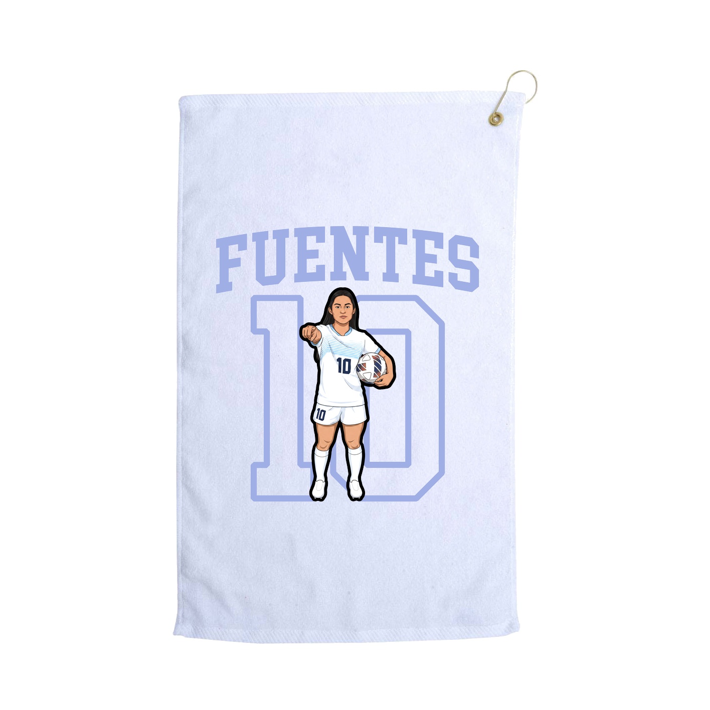 Golf Towel — Shirsey in White