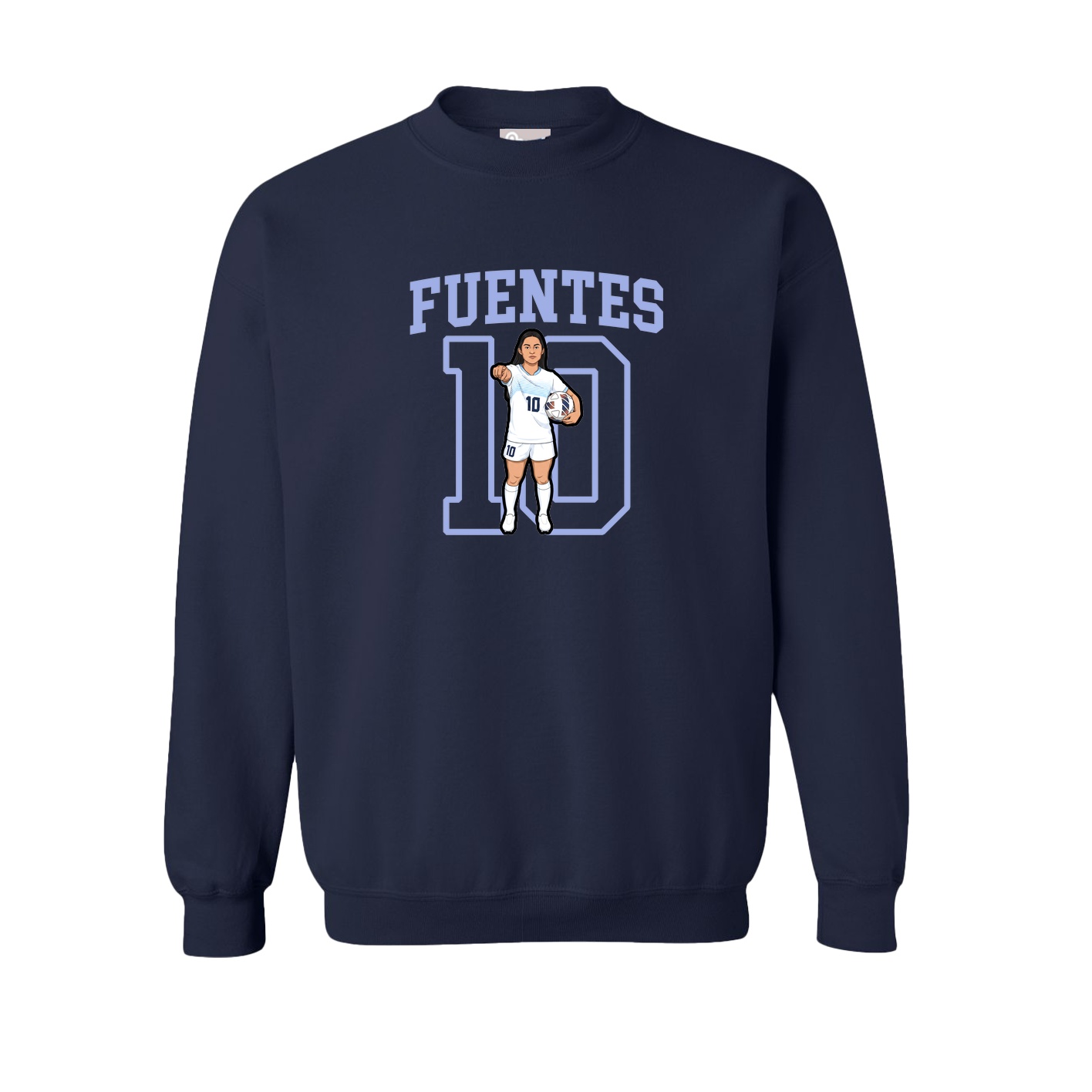 Fleece Crew — Shirsey in Navy