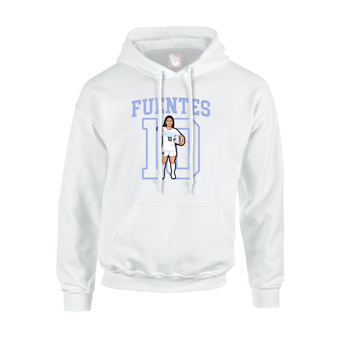 Youth Hoodie — Shirsey in White