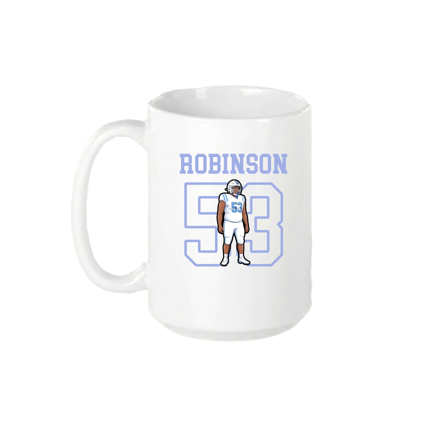 15oz Coffee Mug — Shirsey in White