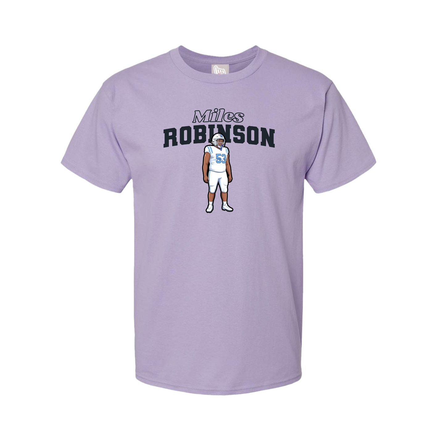 Tee — Name Arch in Purple