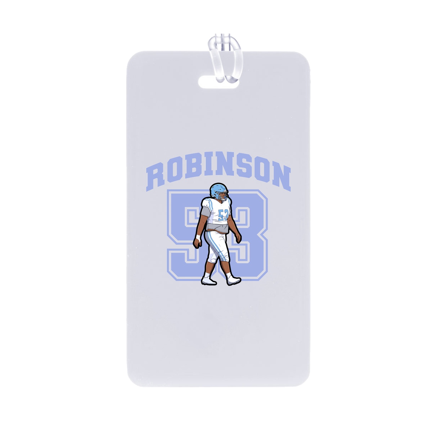 Bag Tag — Number in Classic