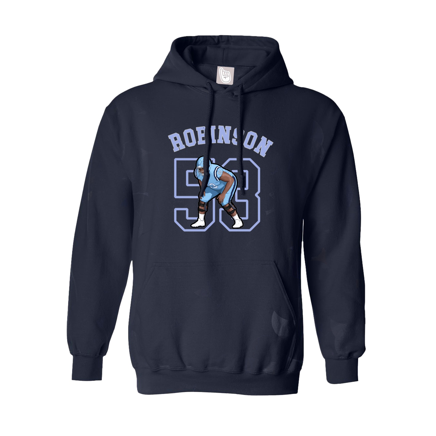Youth Hoodie — Shirsey Arch in Navy