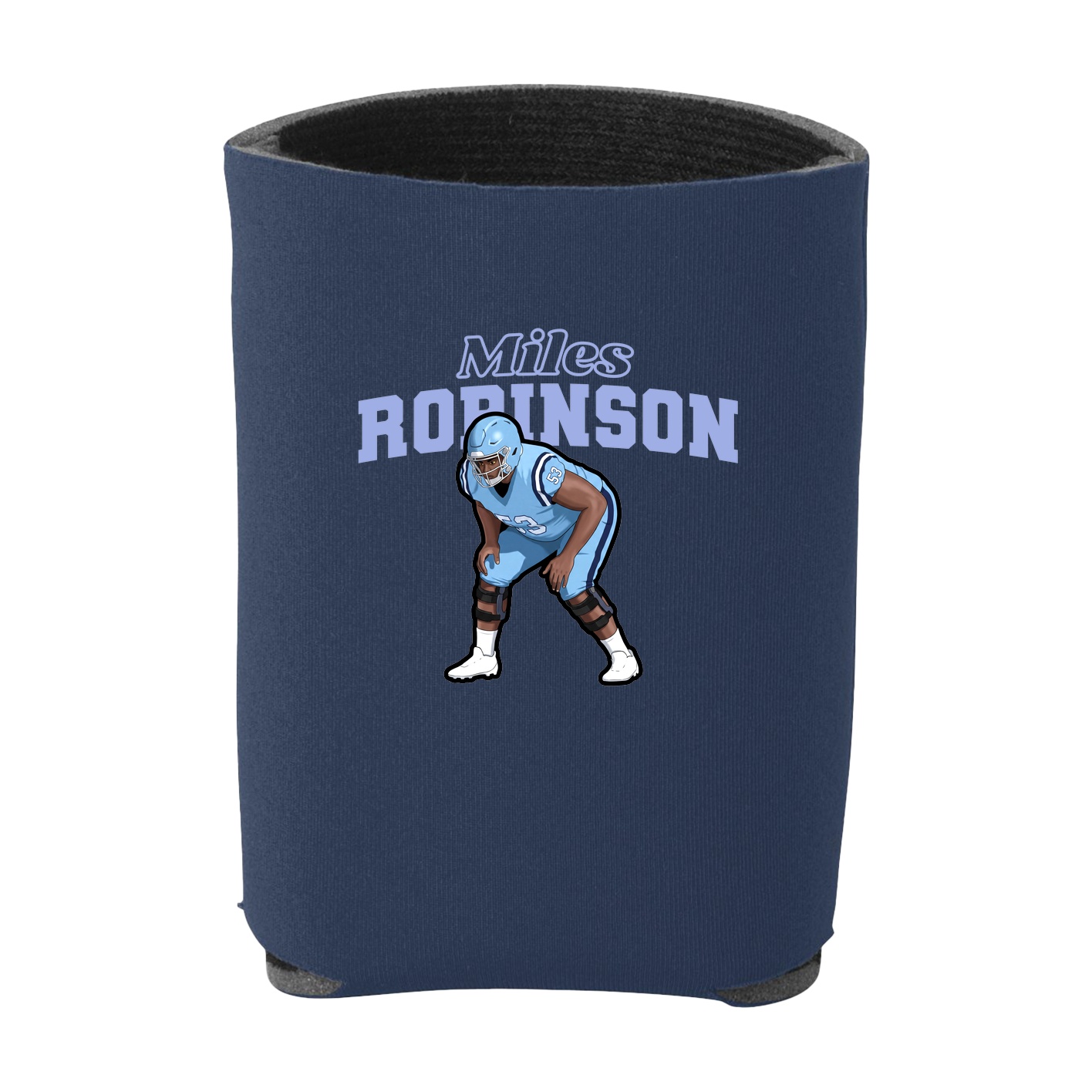 Can Holder — Name Arch in Navy
