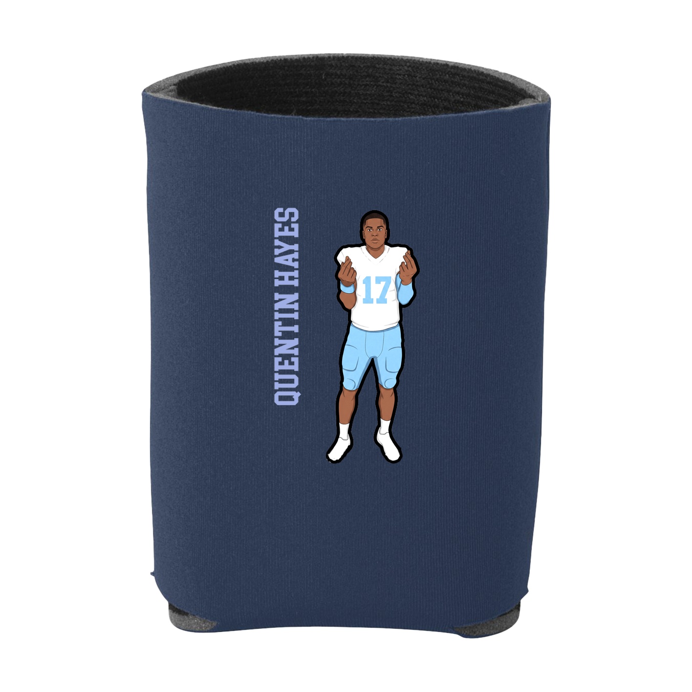 Can Holder — Name Vertical in Navy