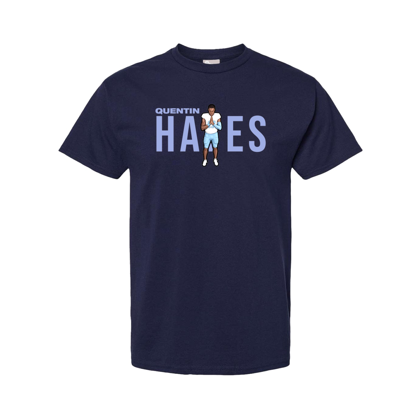 Youth Tee — Player Name in Navy