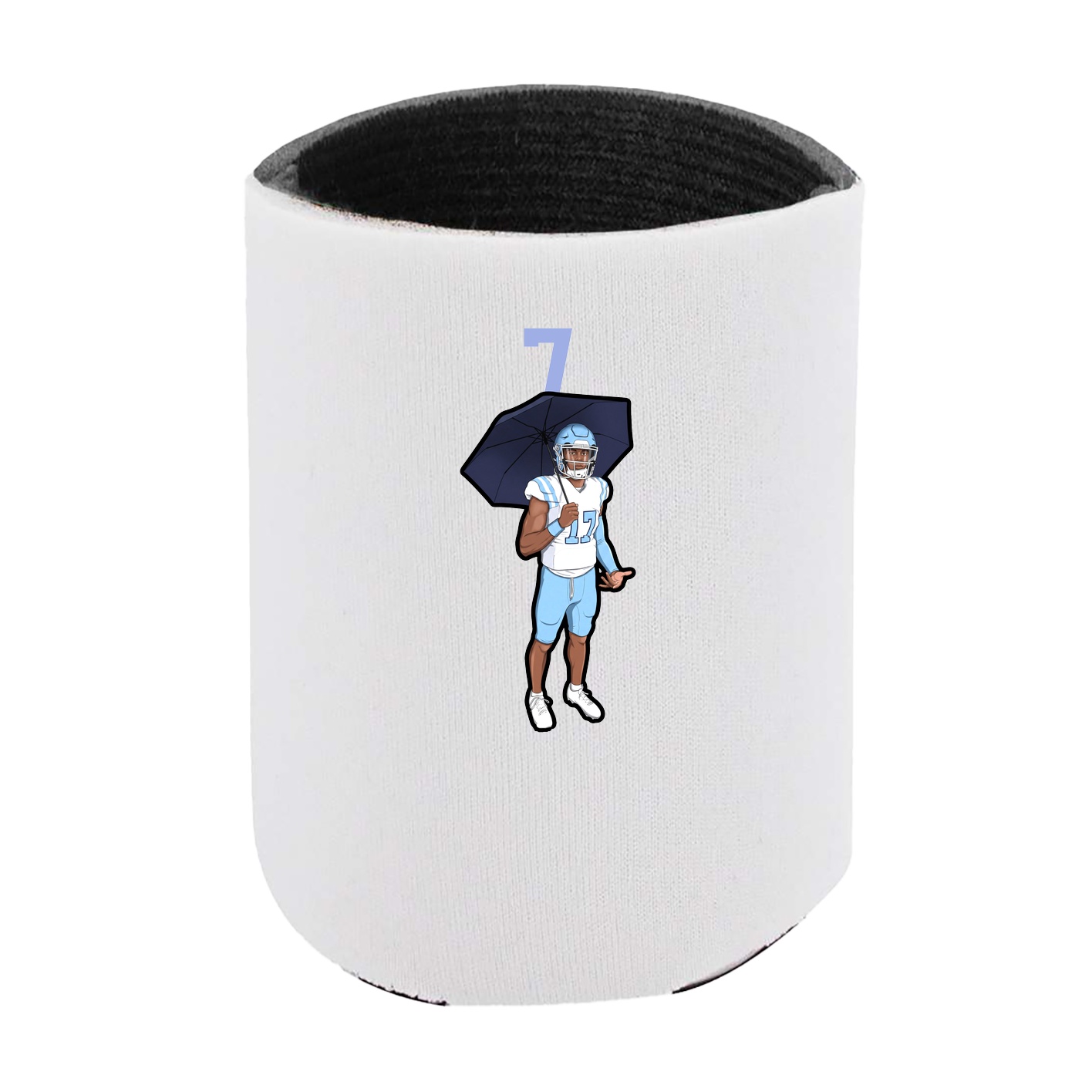 Can Holder — Number Top in White
