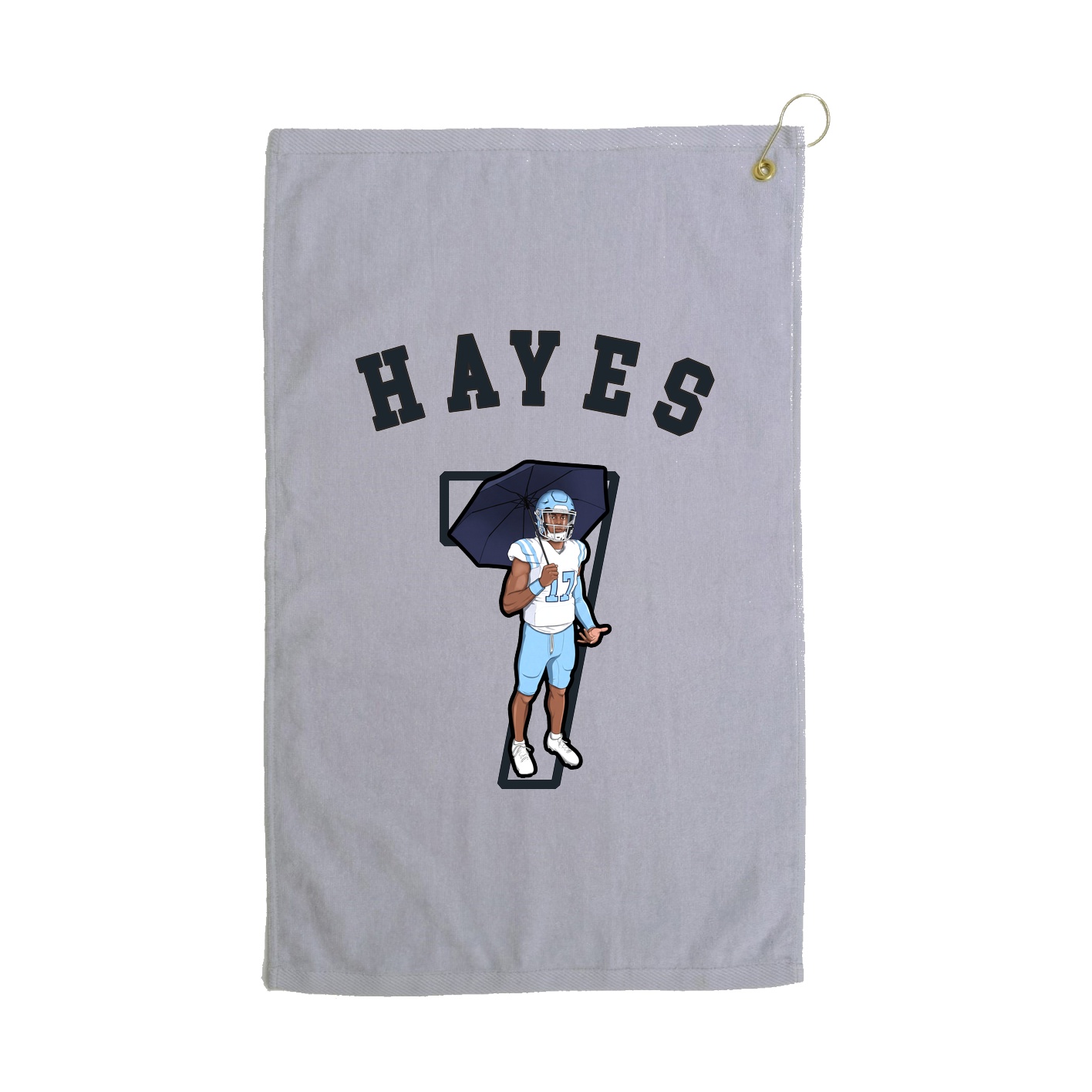 Golf Towel — Shirsey Arch in Grey