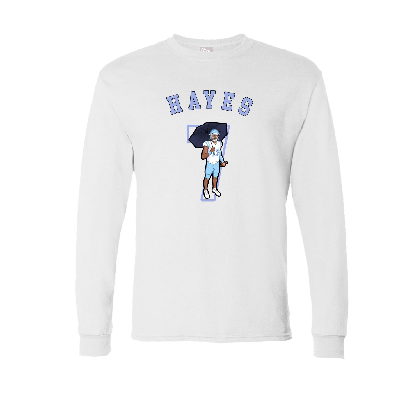 Long Sleeve Tee — Shirsey Arch in White