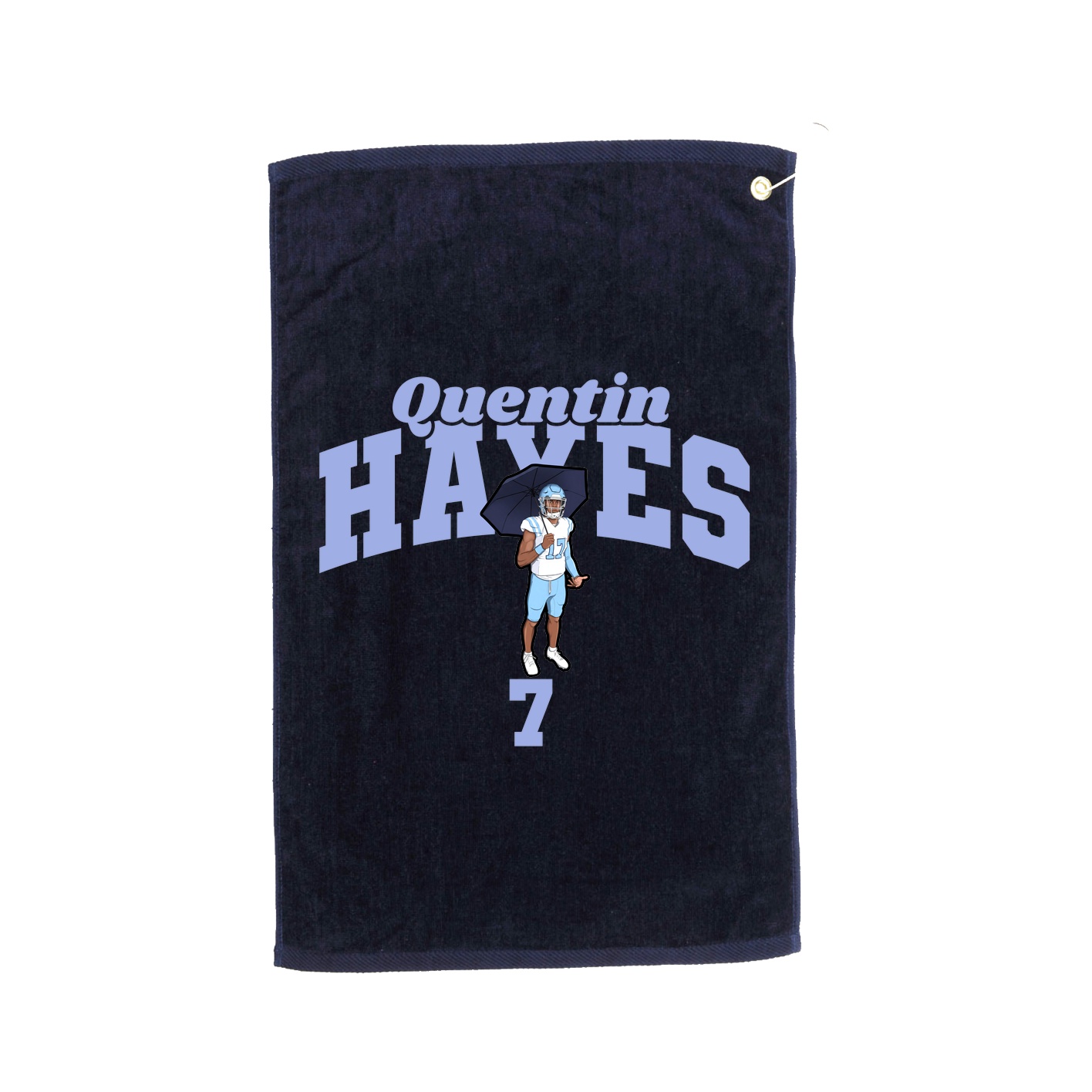 Golf Towel — Signature Arch in Navy