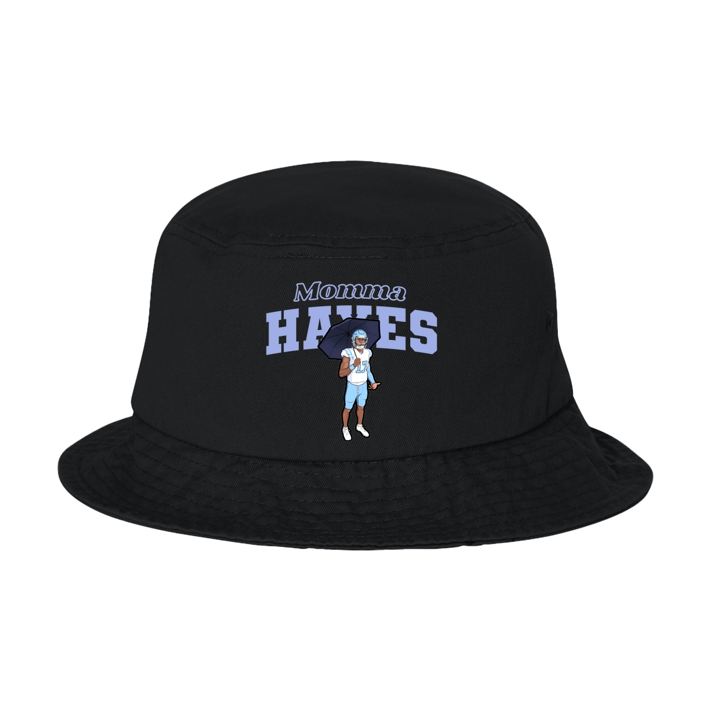 Bucket Cap — Mothers Day Block in Black