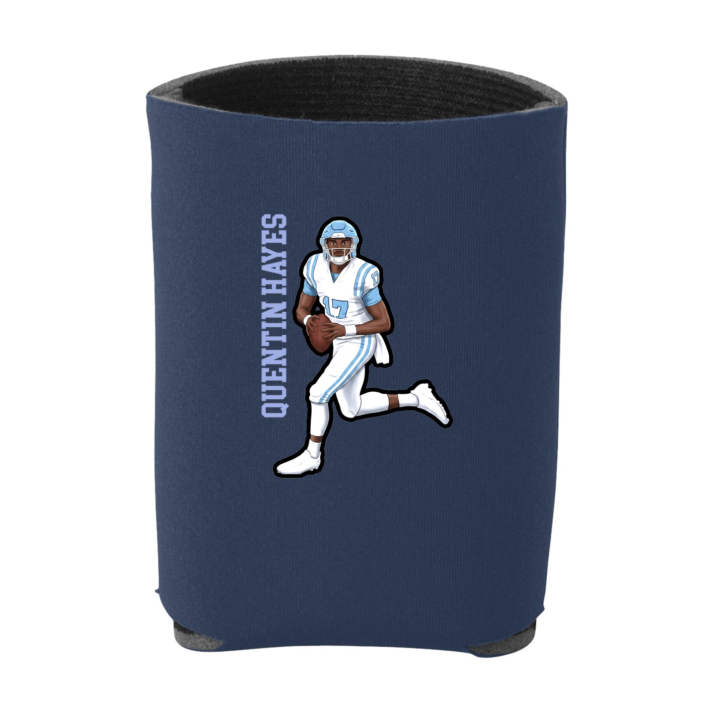 Can Holder — Name Vertical in Navy