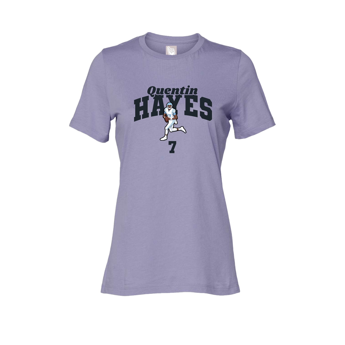Womens Tee — Signature Arch in Purple