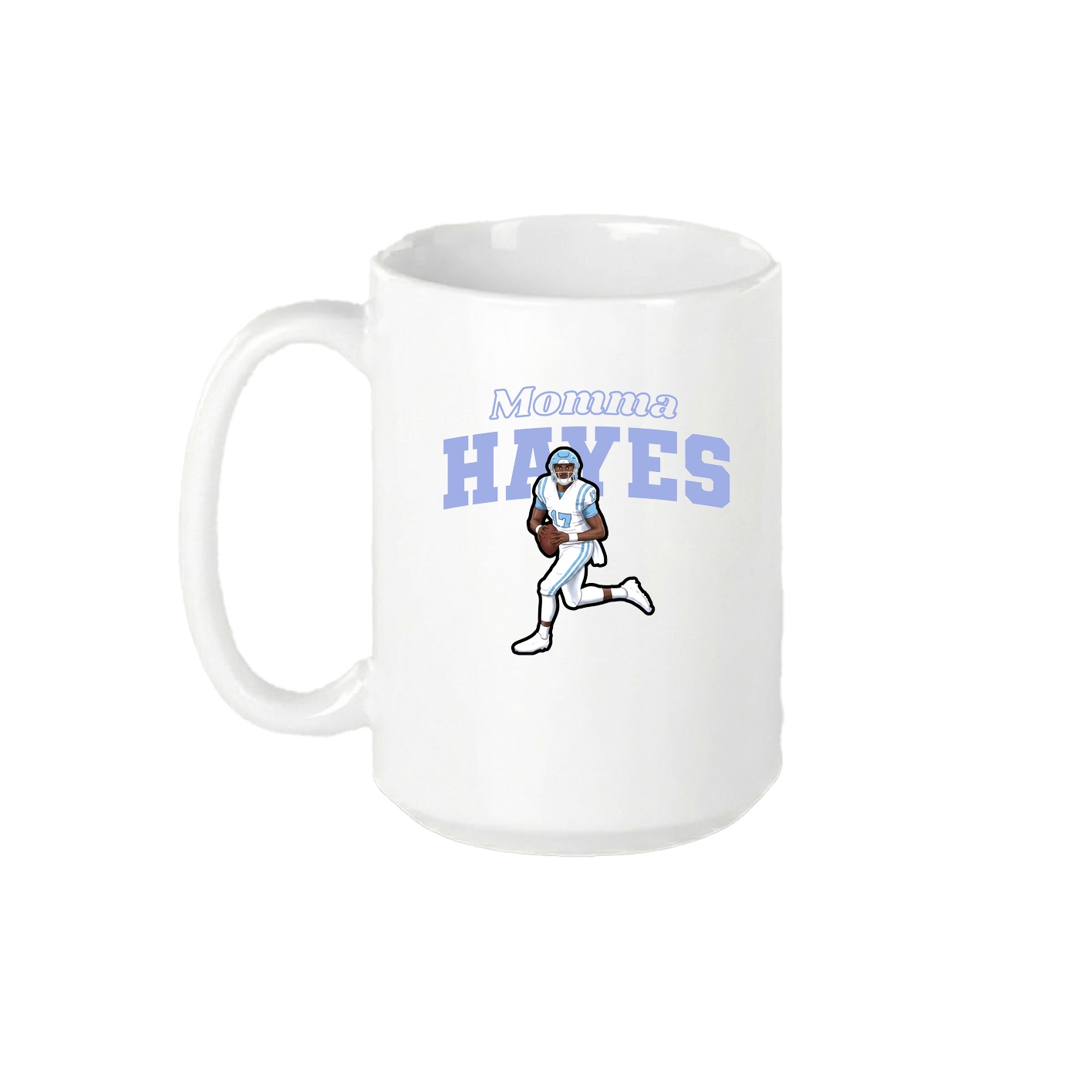 15oz Coffee Mug — Mothers Day Block in White