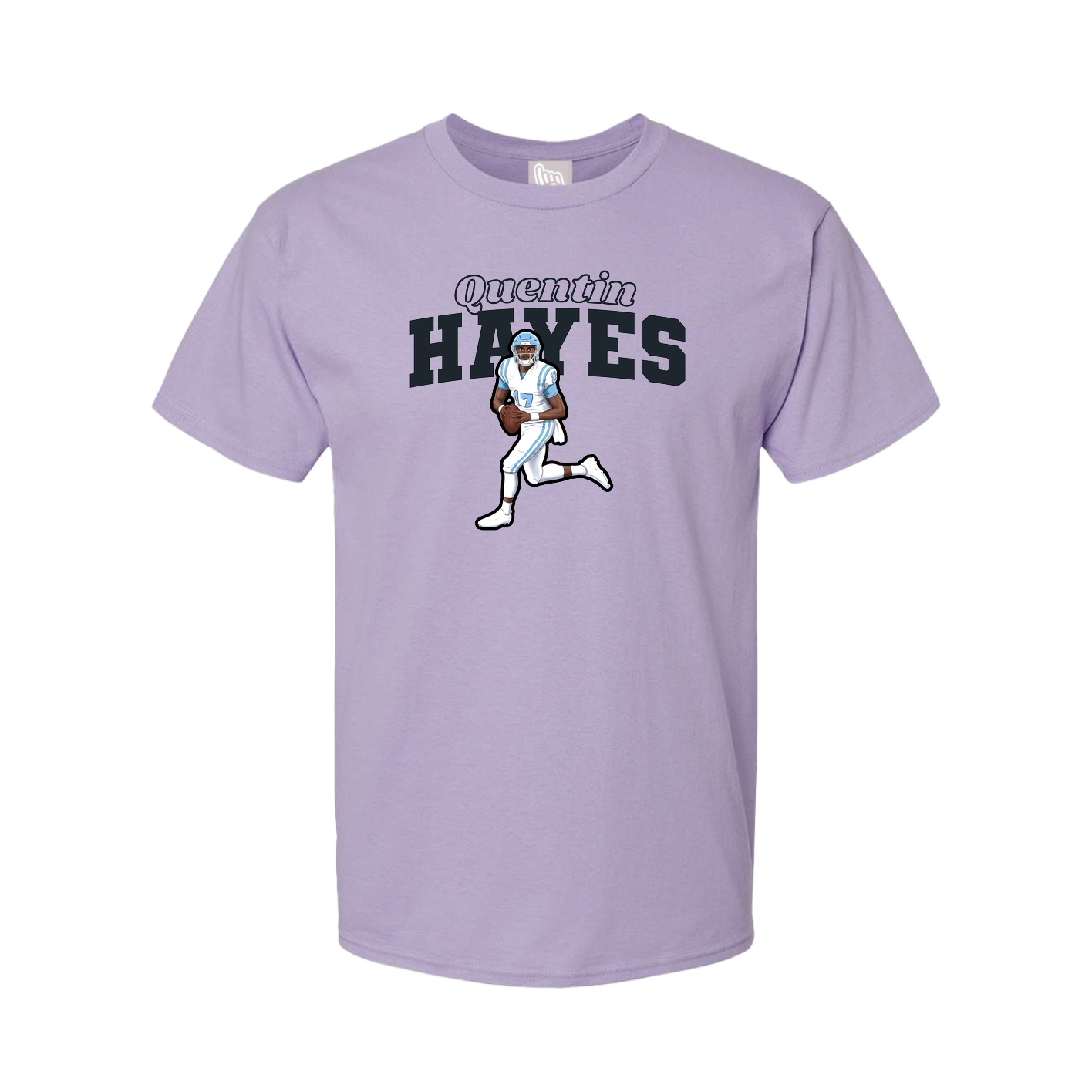 Tee — Name Arch in Purple