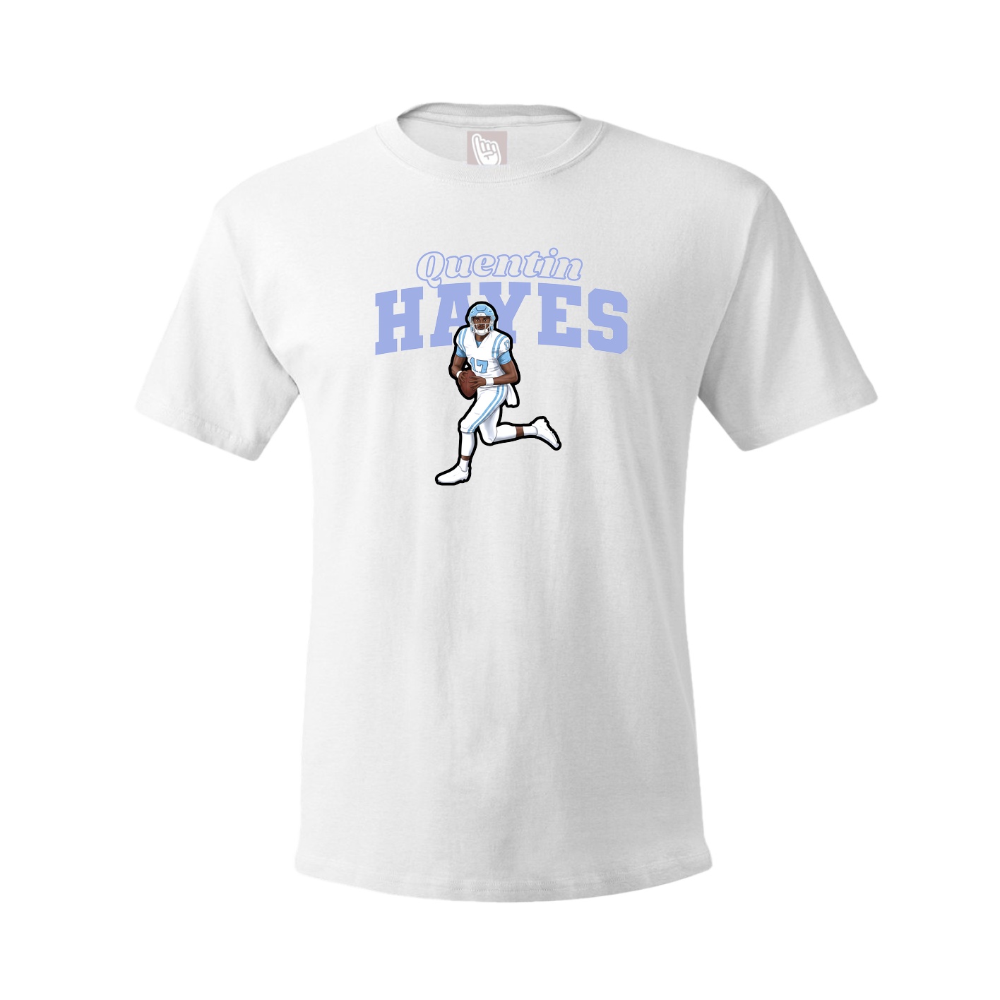 Tee — Name Arch in White