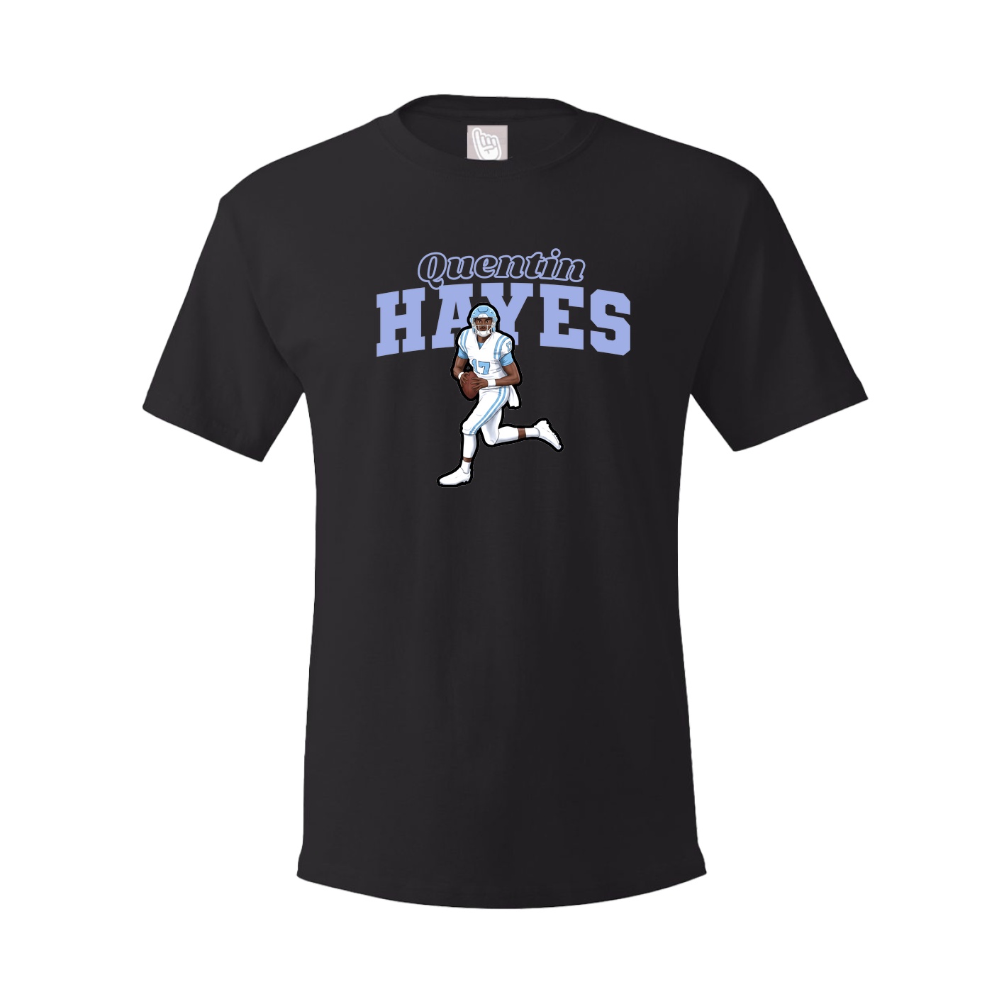 Youth Tee — Name Arch in Black