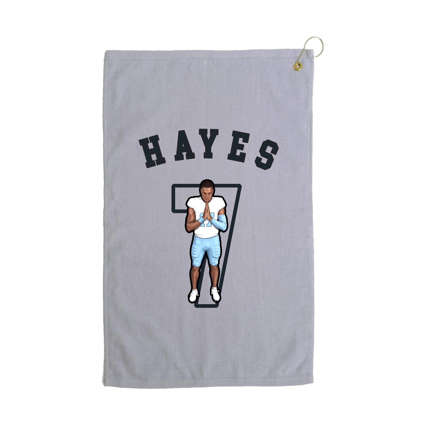 Golf Towel — Shirsey Arch in Grey