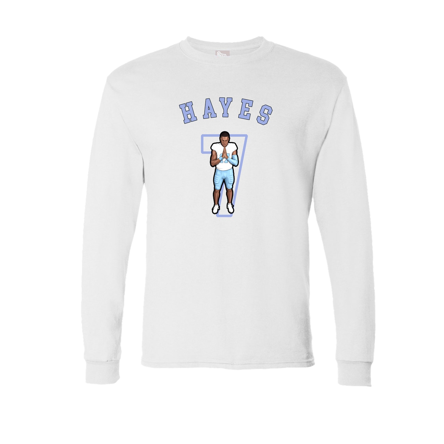 Long Sleeve Tee — Shirsey Arch in White