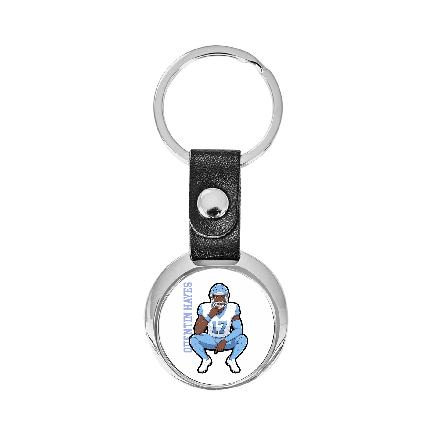Key Chain — Name Vertical in Classic
