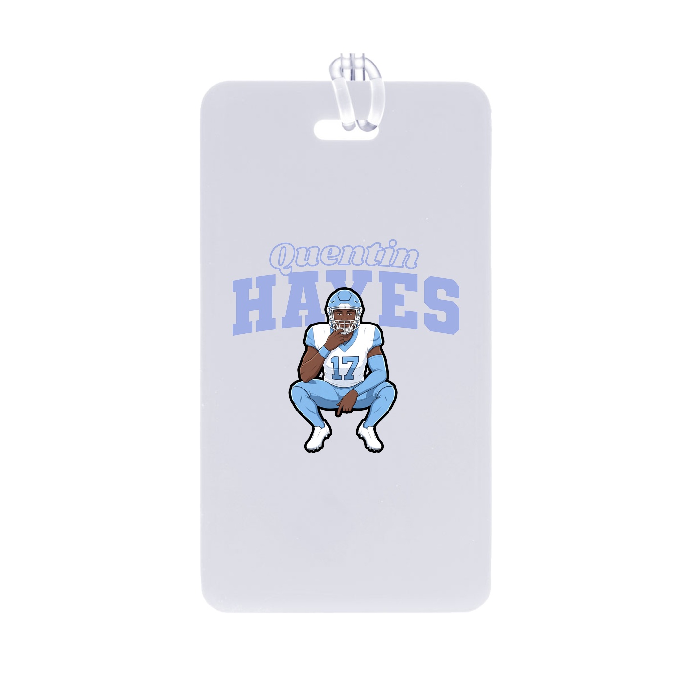 Bag Tag — Name Arch in Classic