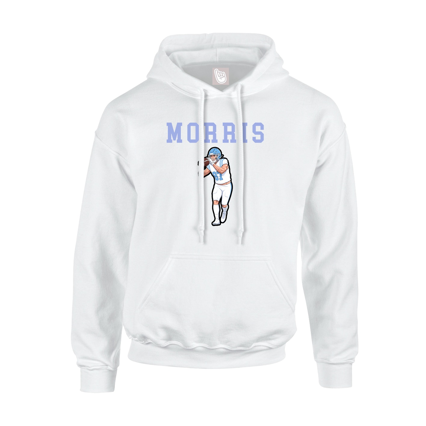 Youth Hoodie — Shirsey in White