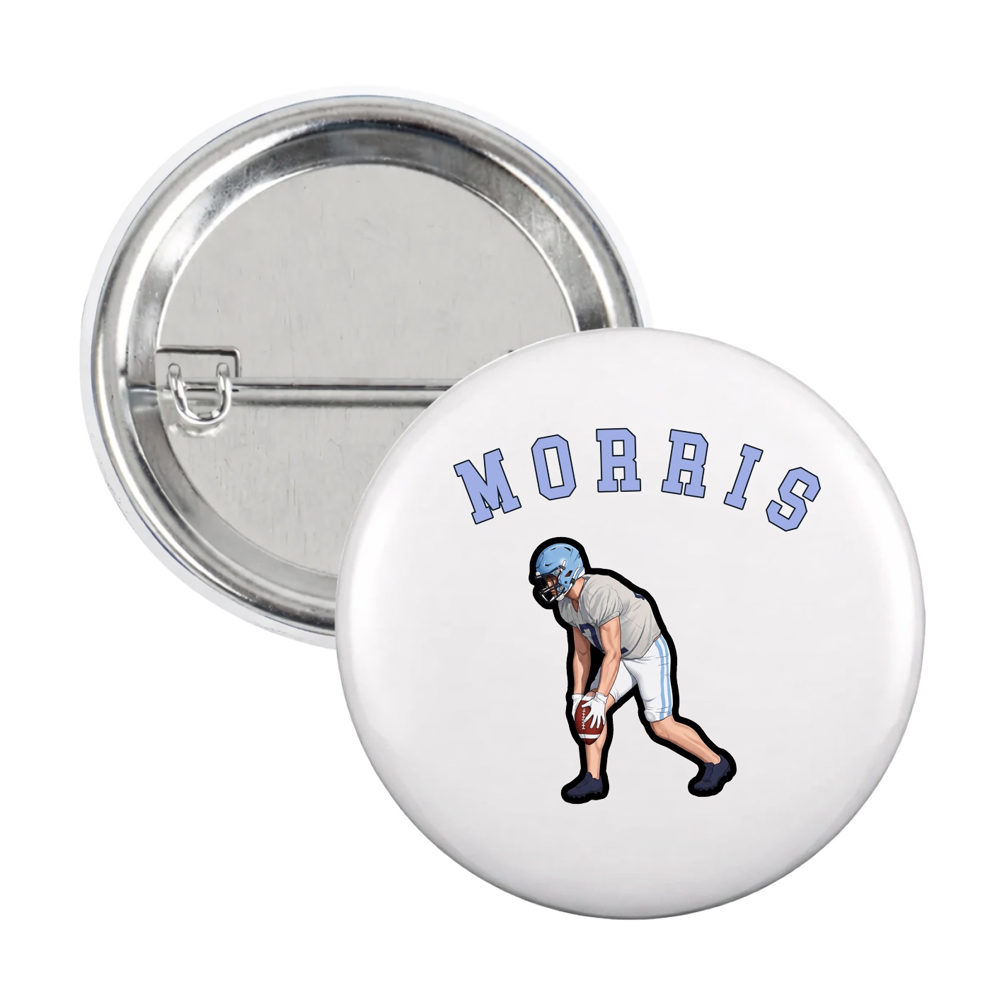 Game Day Button — Shirsey Arch in White