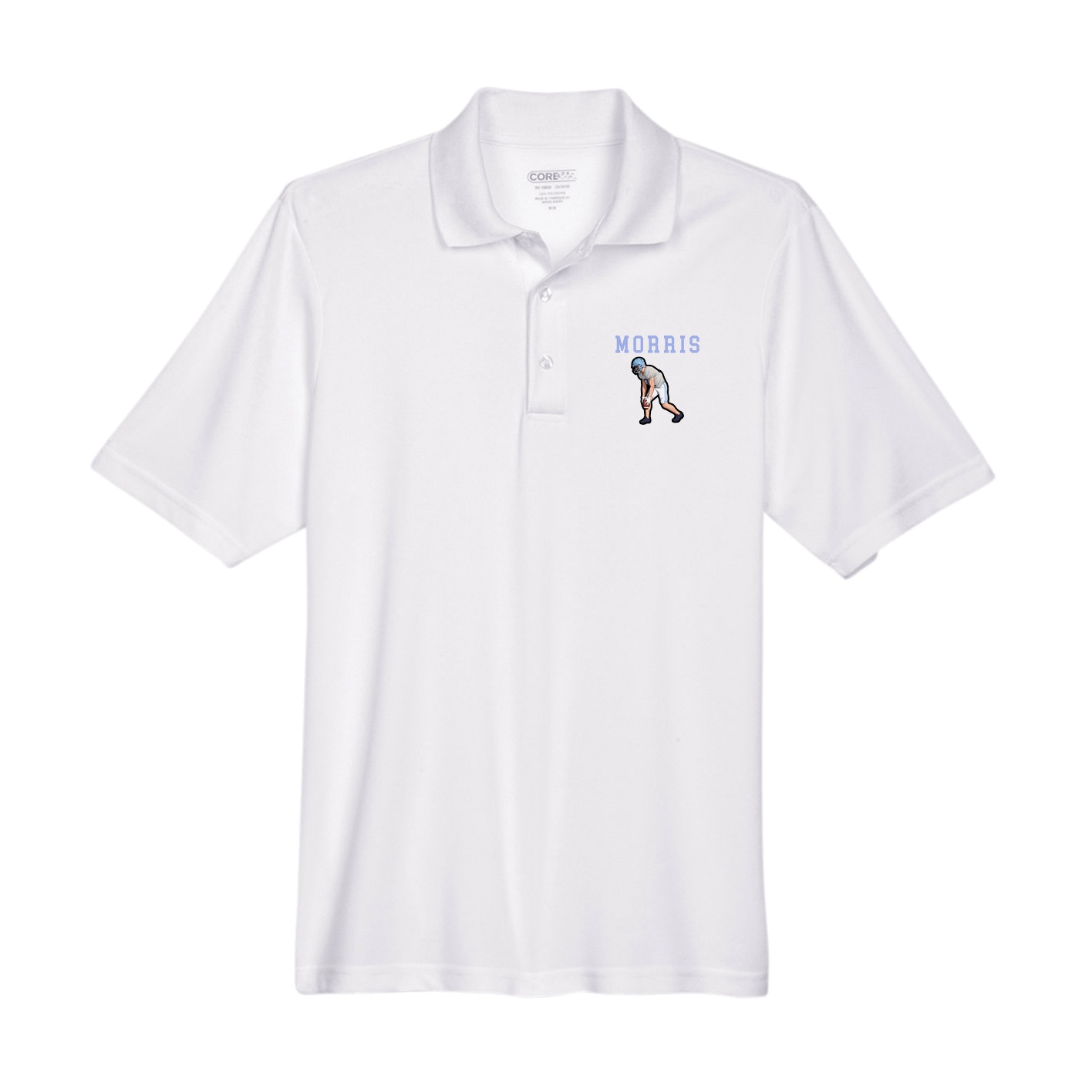 Performance Polo — Shirsey in White
