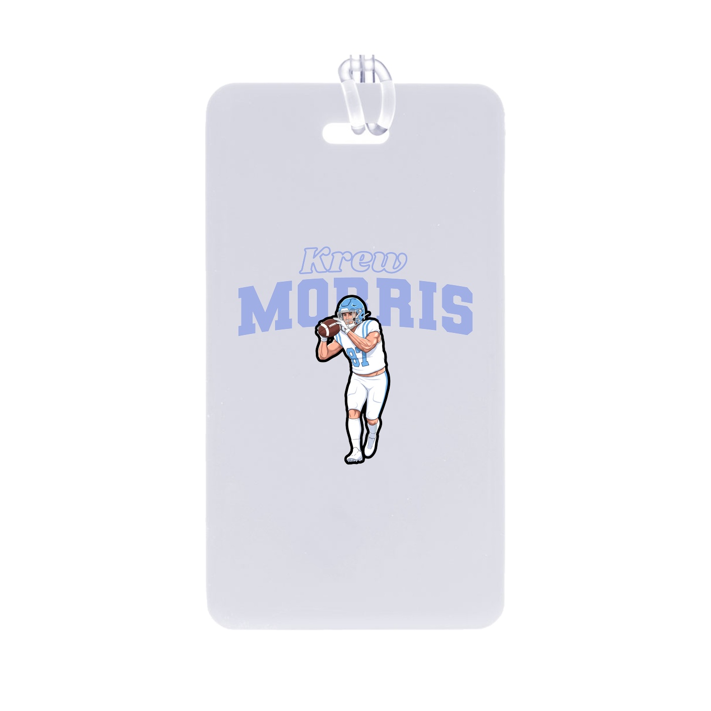Bag Tag — Name Arch in Classic