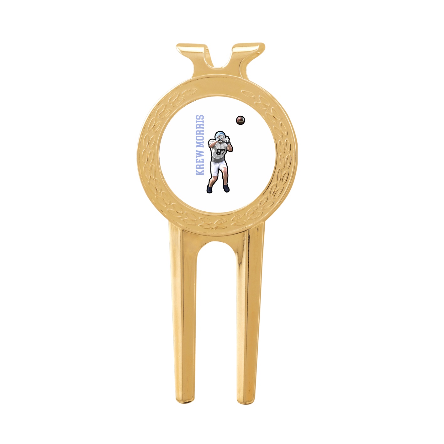 Divot Tool with Ball Marker — Name Vertical in Classic