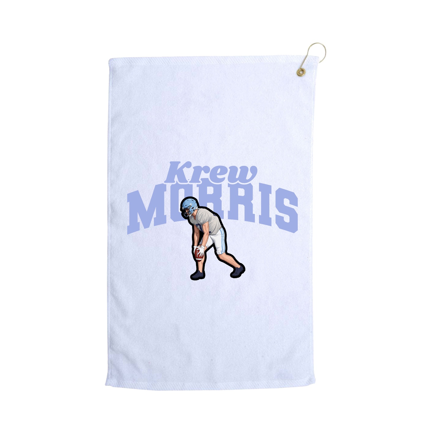 Golf Towel — Signature Arch in White