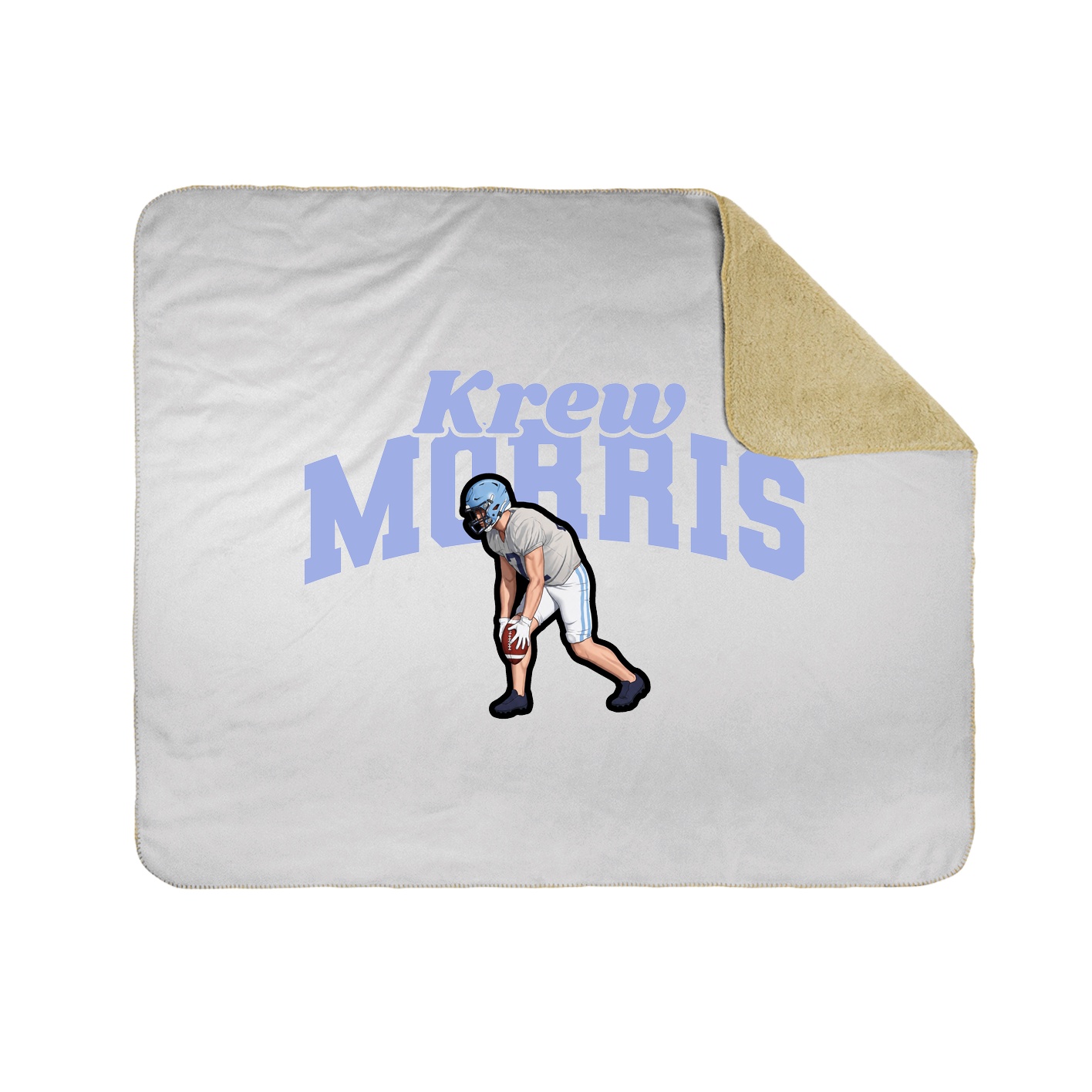 Throw Blanket — Signature Arch in White