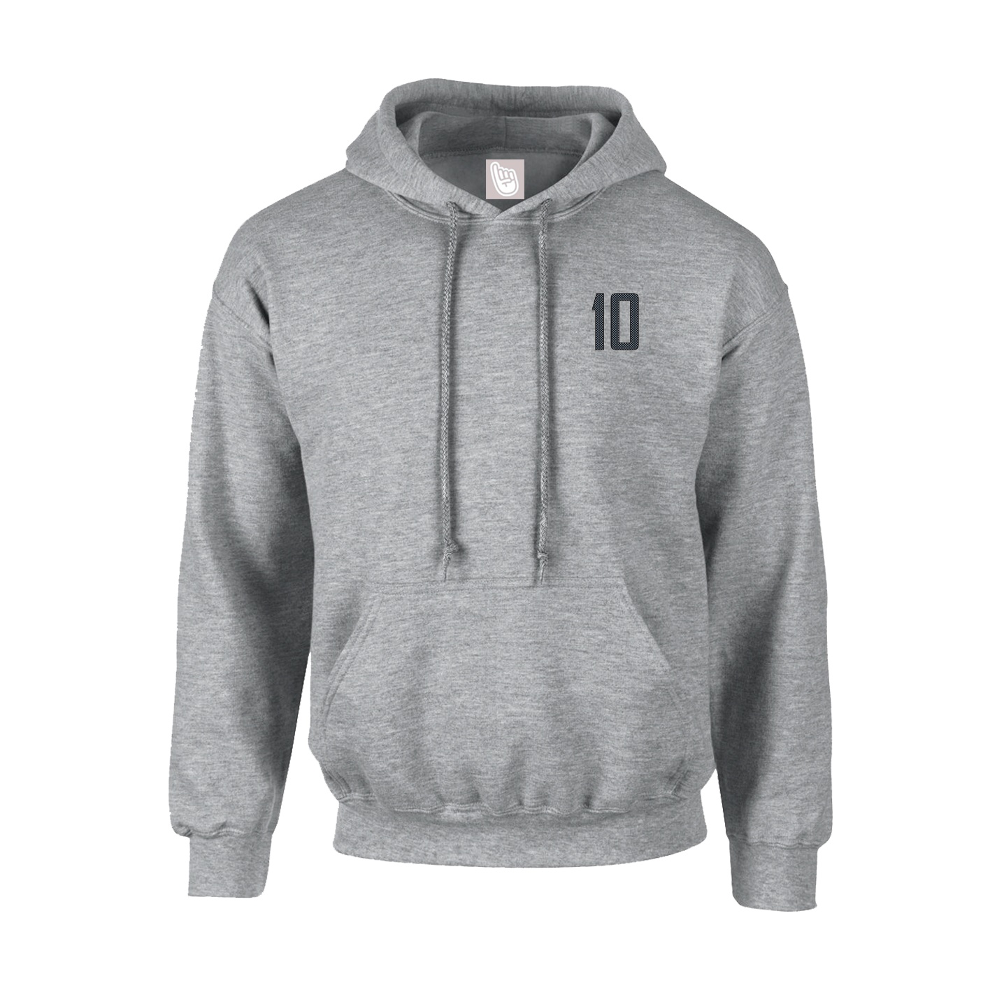 Youth Hoodie — Front Shirsy in Grey