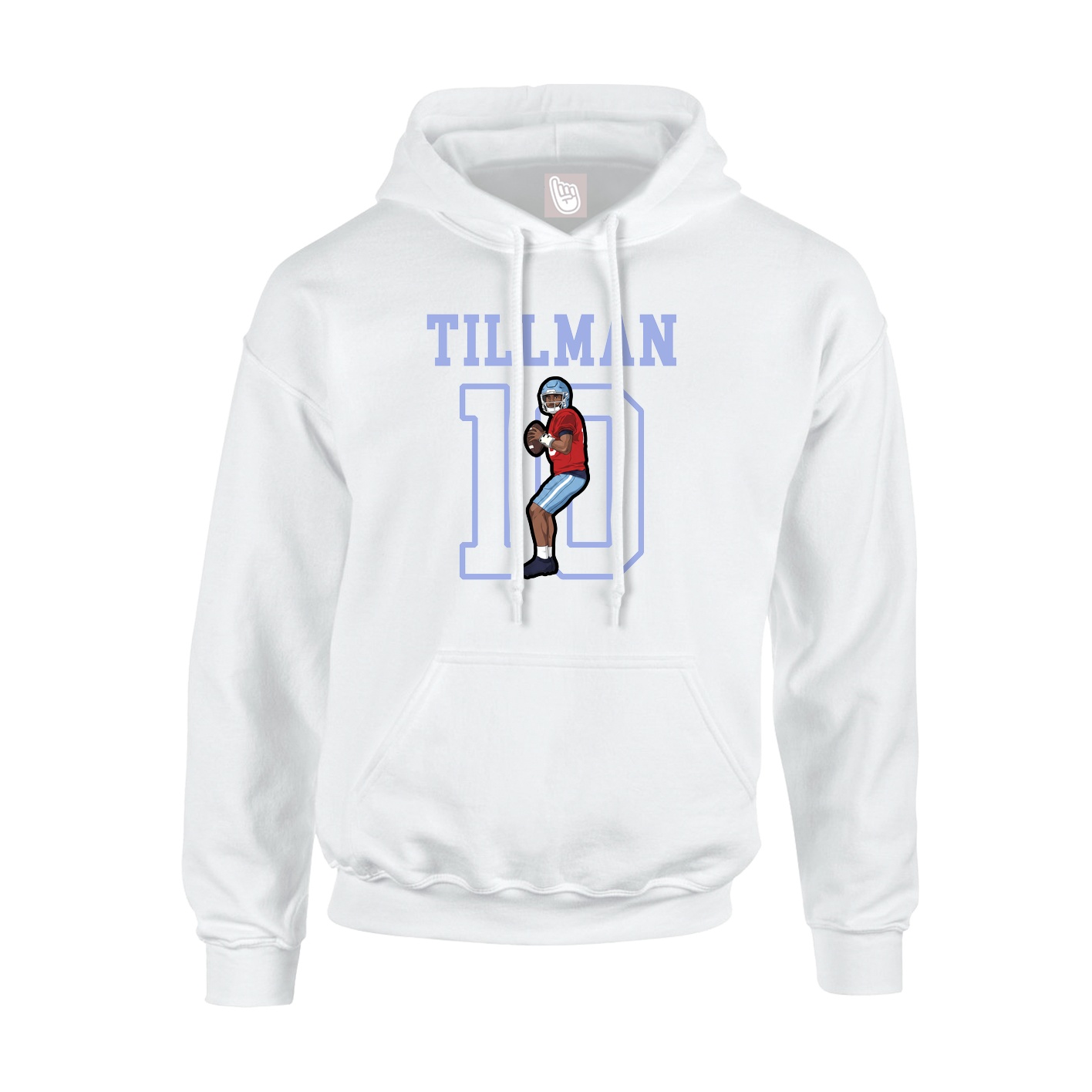 Youth Hoodie — Shirsey in White