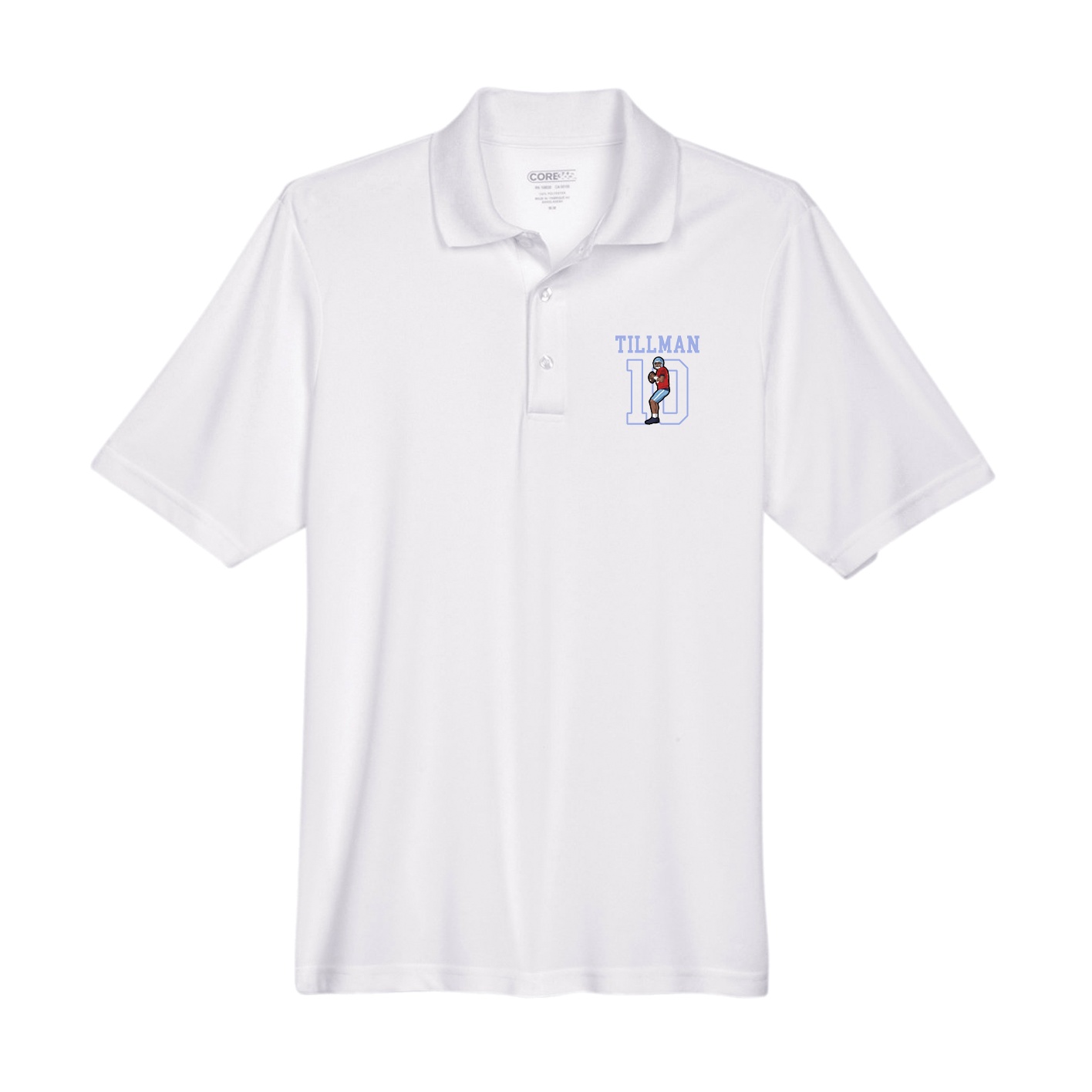 Performance Polo — Shirsey in White