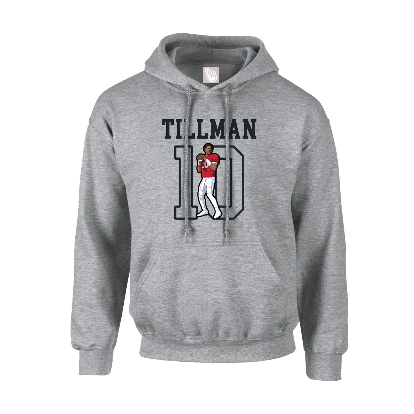 Hoodie — Shirsey in Grey