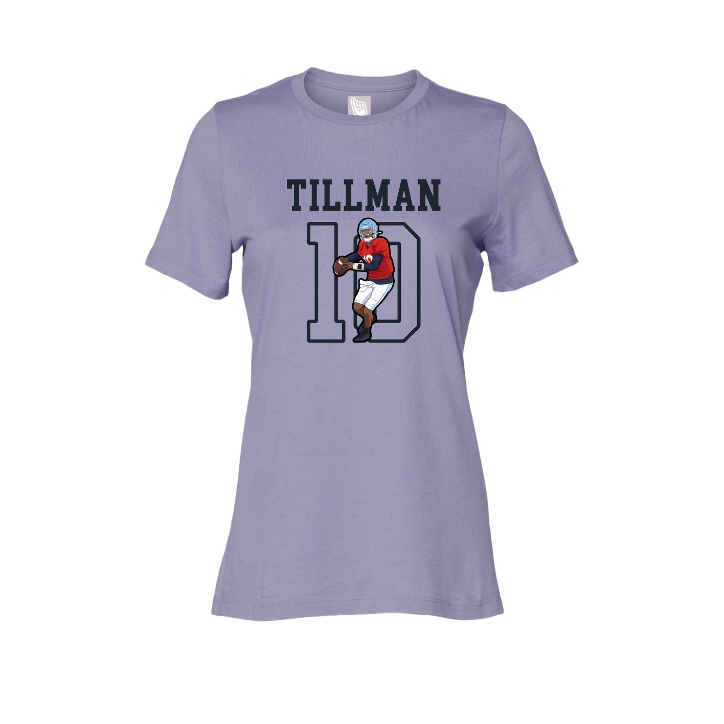 Fitted Women's Tee — Shirsey in Purple