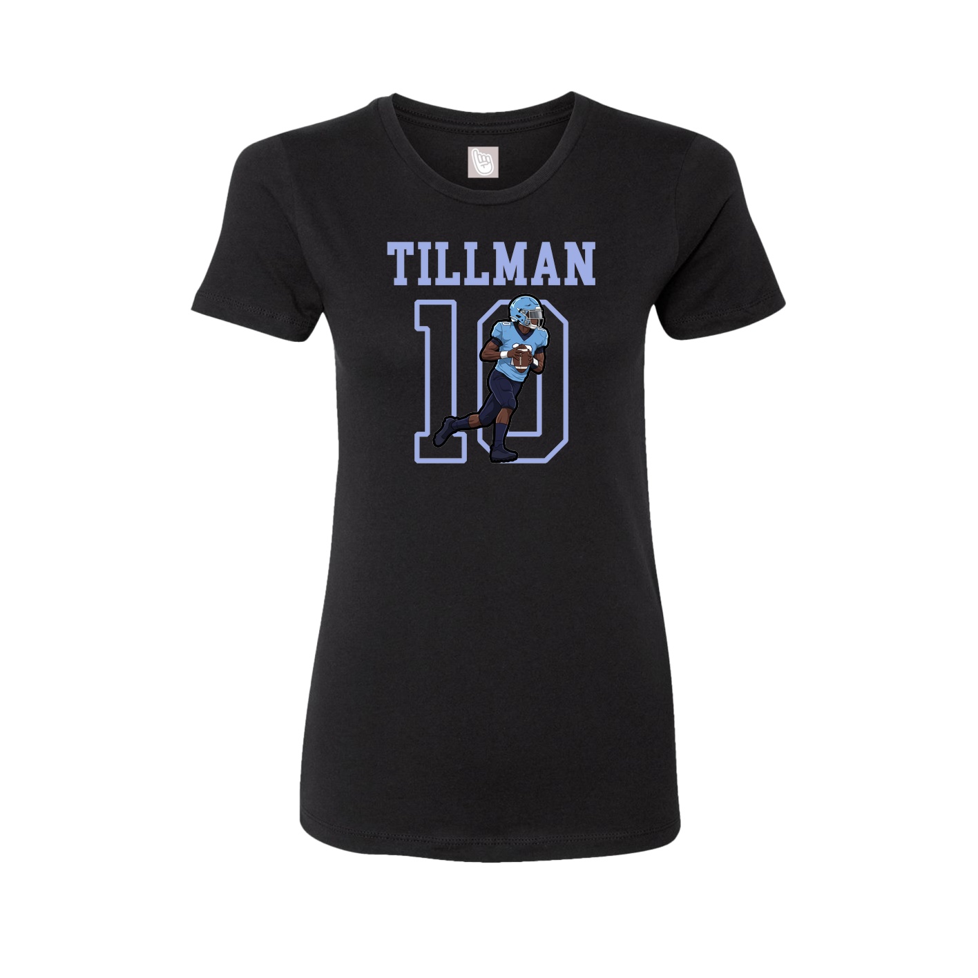 Fitted Women's Tee — Shirsey in Black