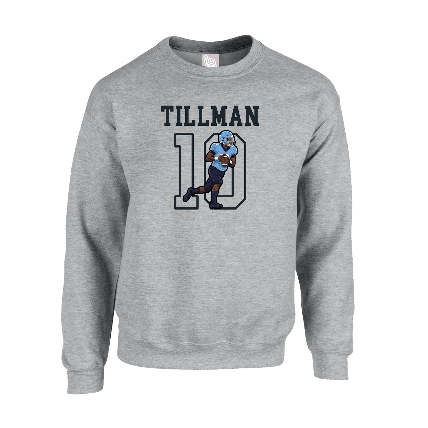 Fleece Crew — Shirsey in Grey