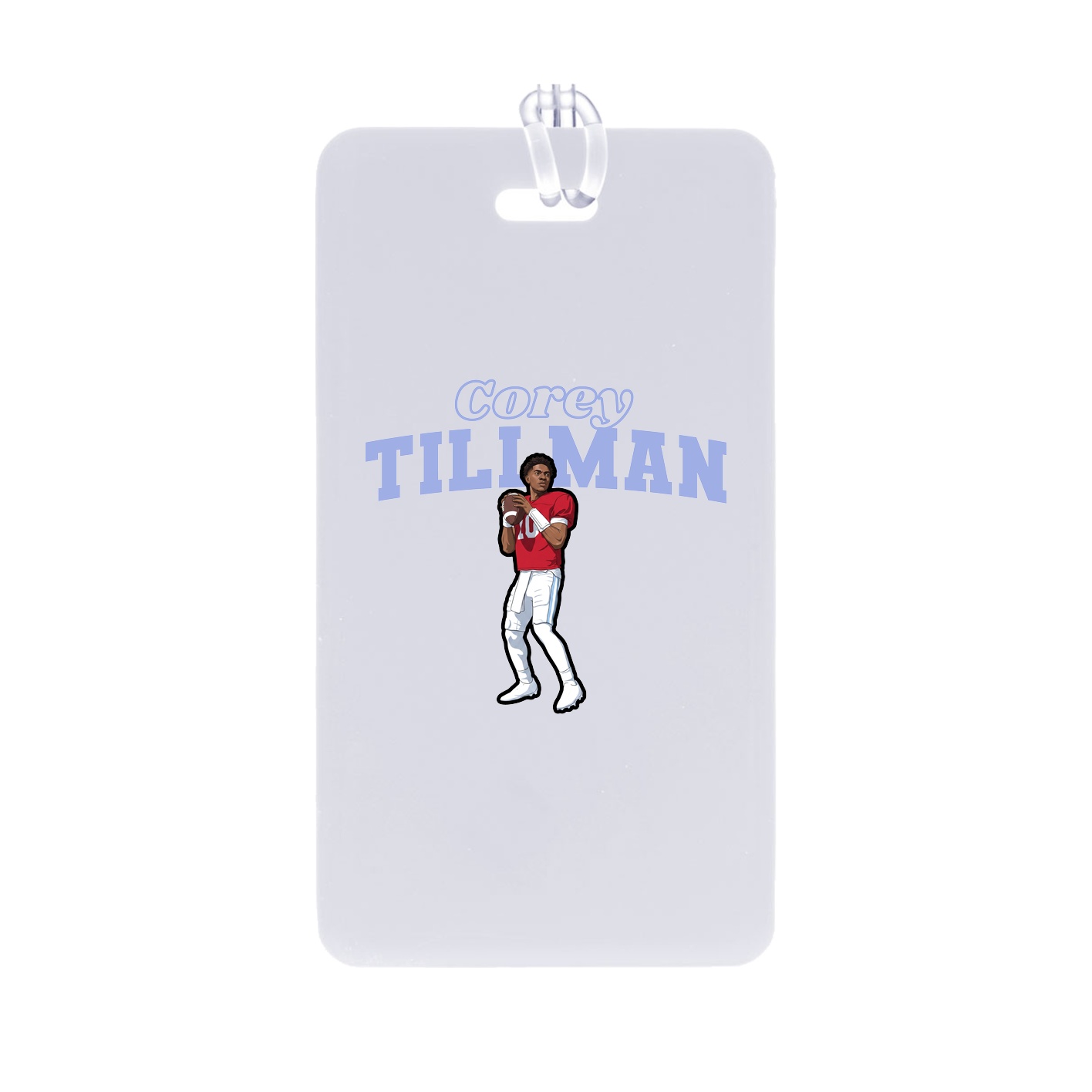 Bag Tag — Name Arch in Classic