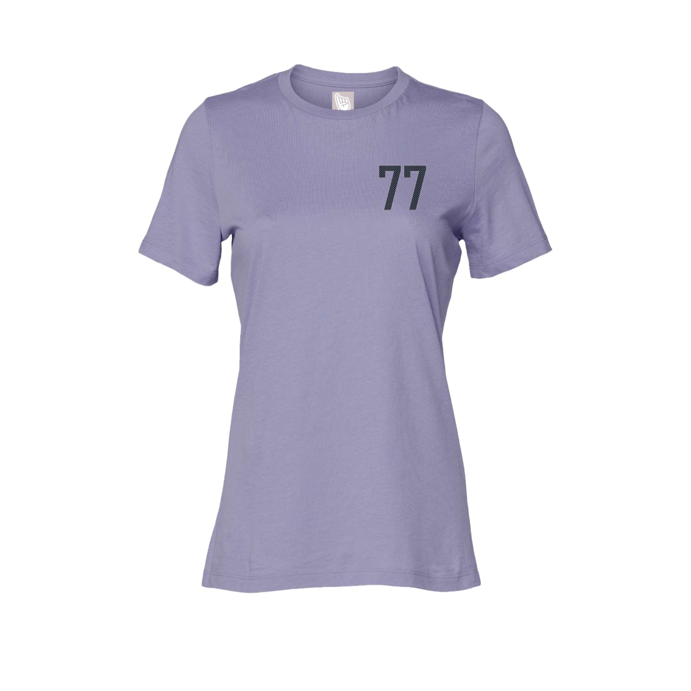 Fitted Women's Tee — Front Shirsy in Purple
