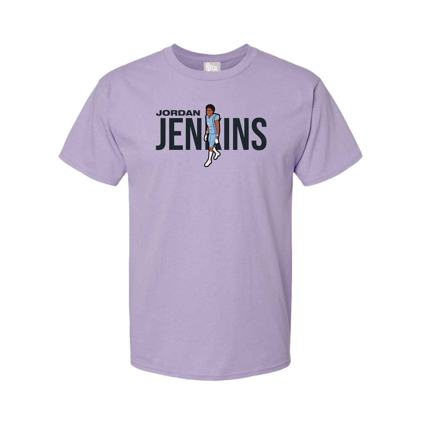Youth Tee — Player Name in Purple