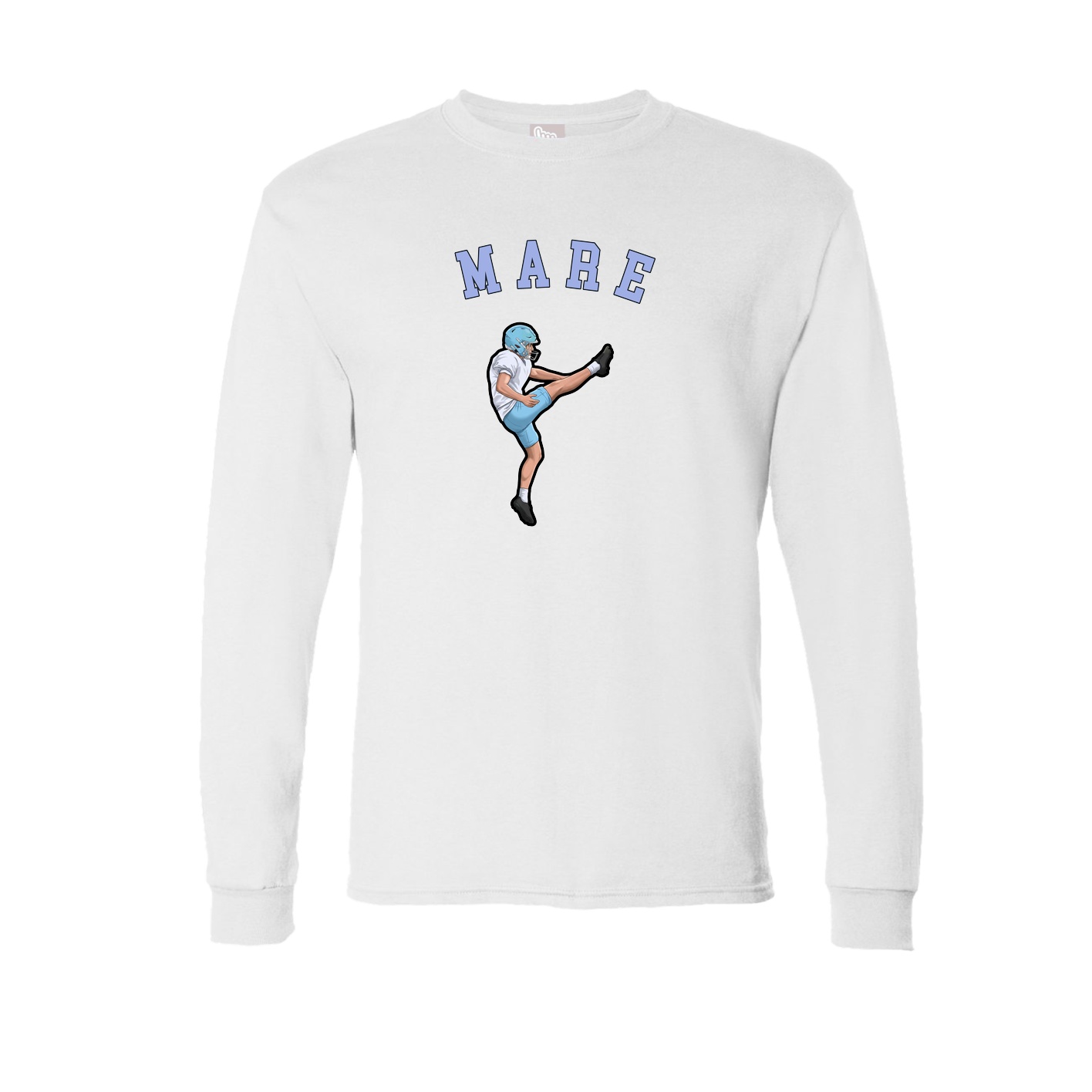 Long Sleeve Tee — Shirsey Arch in White