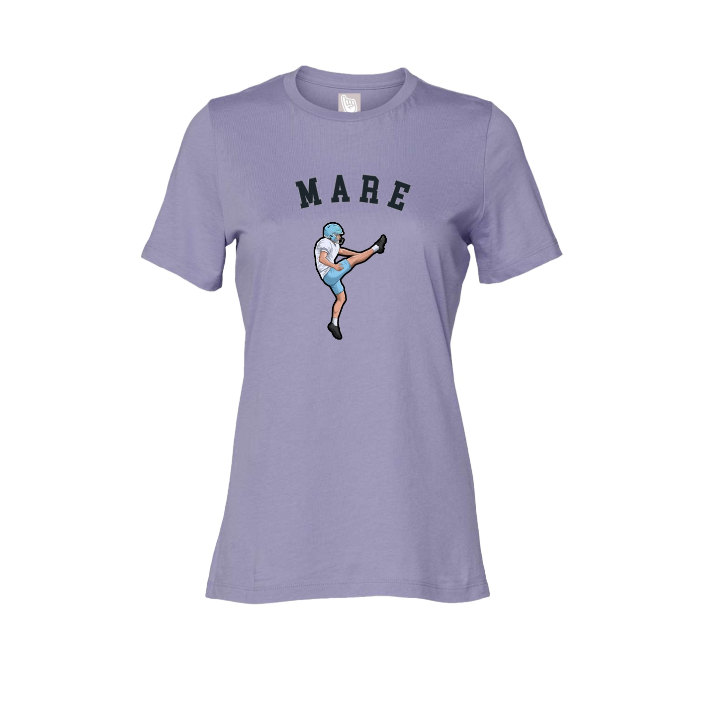 Fitted Women's Tee — Shirsey Arch in Purple