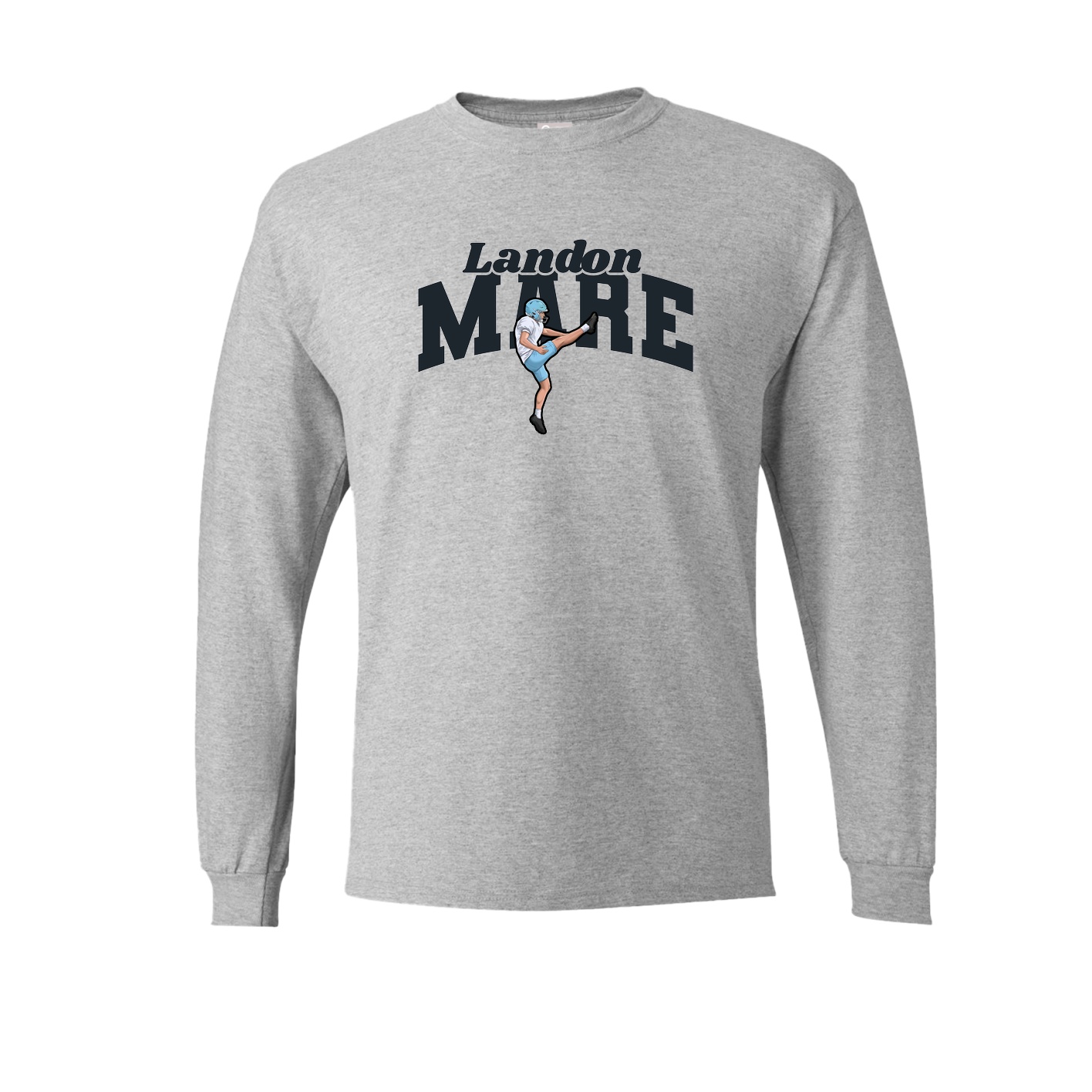 Long Sleeve Tee — Signature Arch in Grey