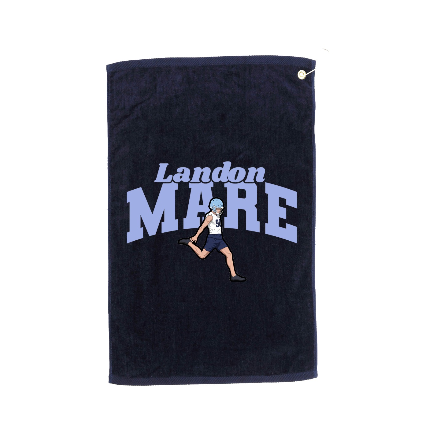 Golf Towel — Signature Arch in Navy