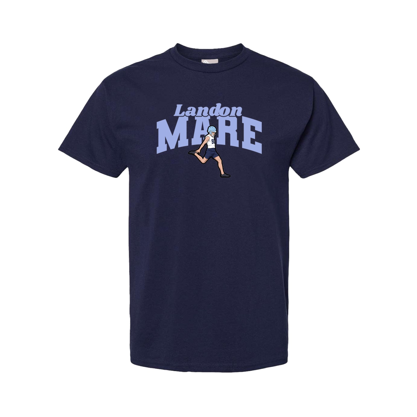 Youth Tee — Signature Arch in Navy