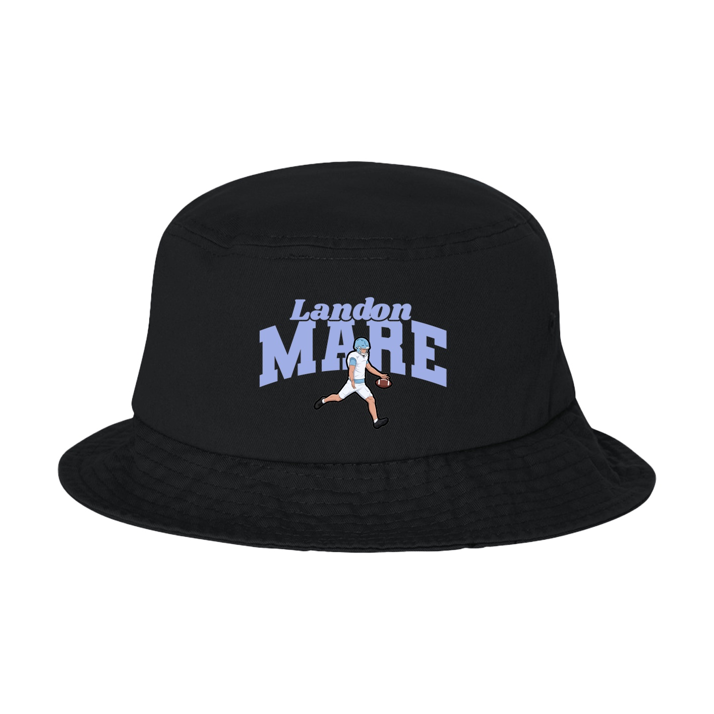 Bucket Cap — Signature Arch in Black
