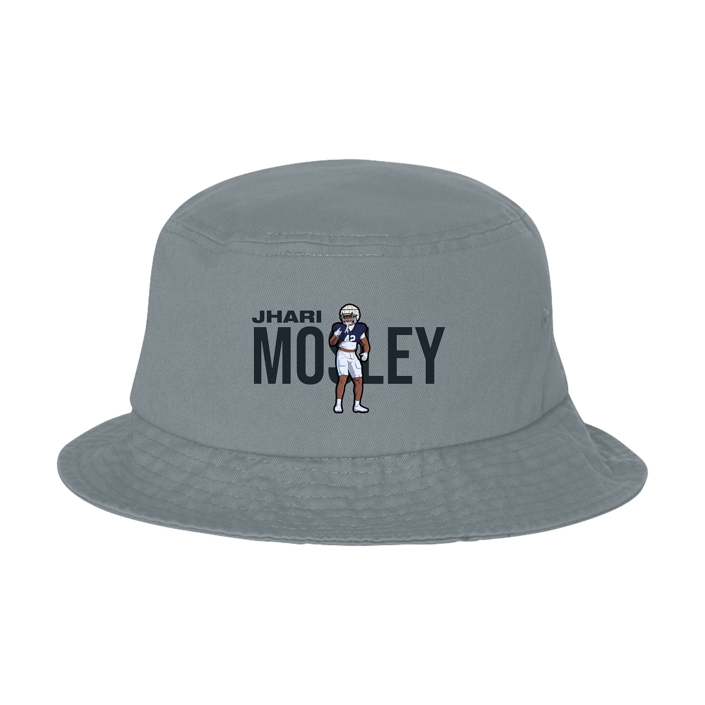 Bucket Cap — Player Name in Grey