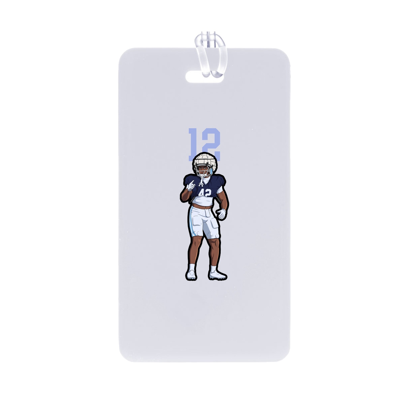Bag Tag — Number Top in Classic